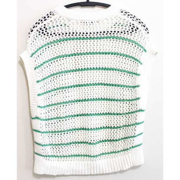 Madewell Stripe Open Stitch Sweater - Picture 5 of 6